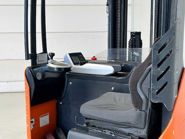Doosan - 2013 - br14jw-7 - 6.25m triplex, free-lift, side-shift - reach truck - afbeelding 3 van  7
