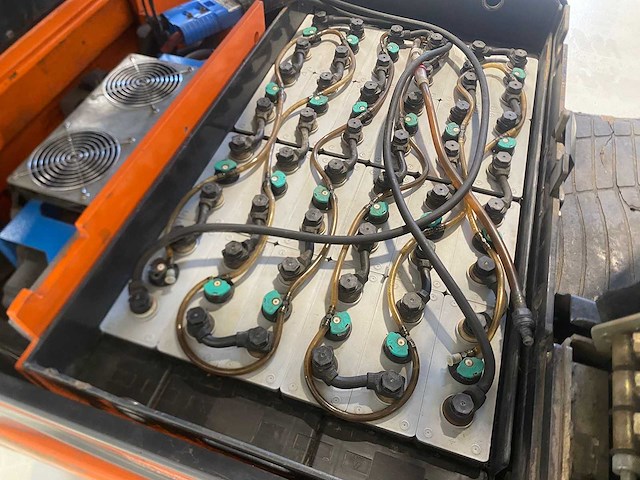 Doosan - 2014 - b15t-5 - 4.75m triplex, free-lift, side-shift - vorkheftruck - afbeelding 5 van  6