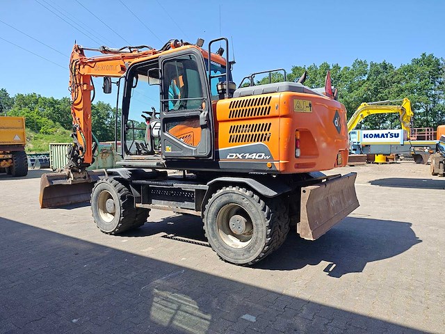 Doosan - 2017 - dx140w-5 - banden graafmachine - afbeelding 39 van  39