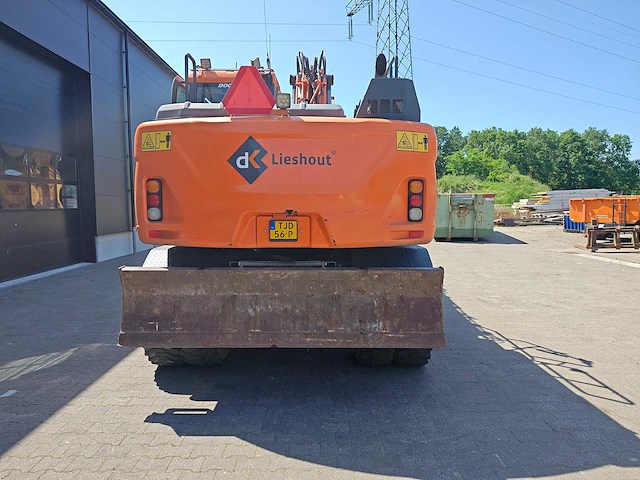Doosan - 2017 - dx140w-5 - banden graafmachine - afbeelding 2 van  31