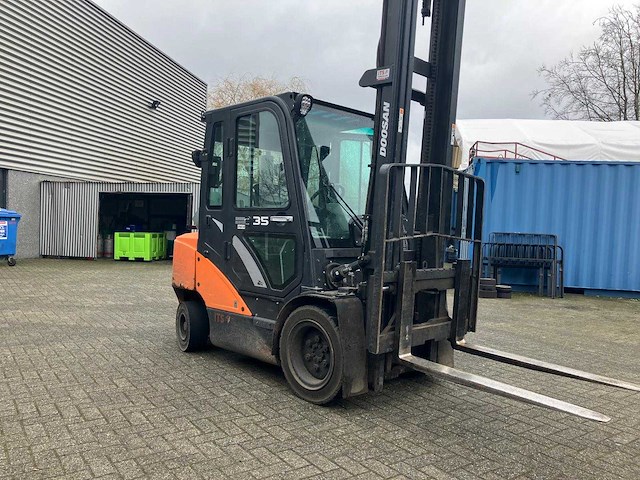 Doosan - d35c-7 - diesel - vorkheftruck - afbeelding 3 van  8