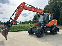 Doosan - dx140w-5 - wheeled excavator - 2018