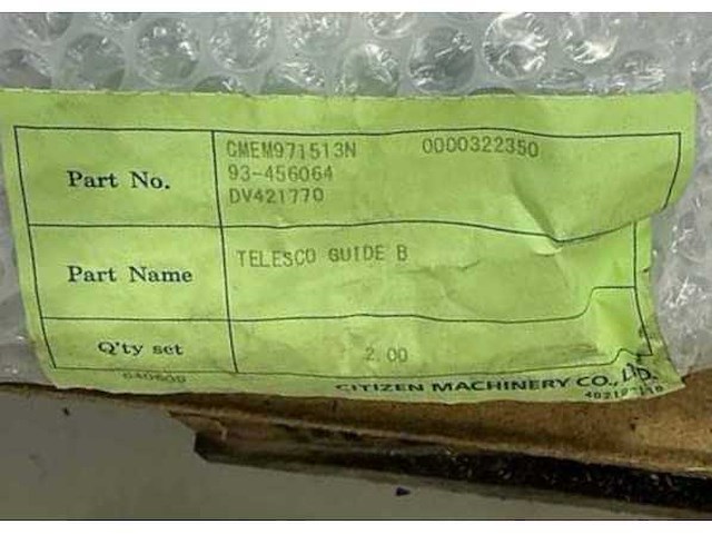 Doosan / citizen / myano / mori seiki diverse onderdelen - afbeelding 15 van  23