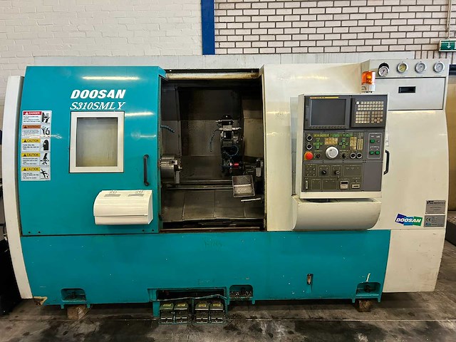 Doosan s310smly cnc-draaibank - afbeelding 2 van  5