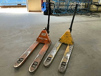 Doosan + totallifter hand hydraulische palletwagen (2x) - afbeelding 4 van  4
