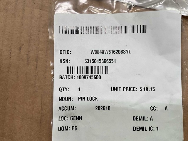 Doosje lock pins - afbeelding 3 van  3