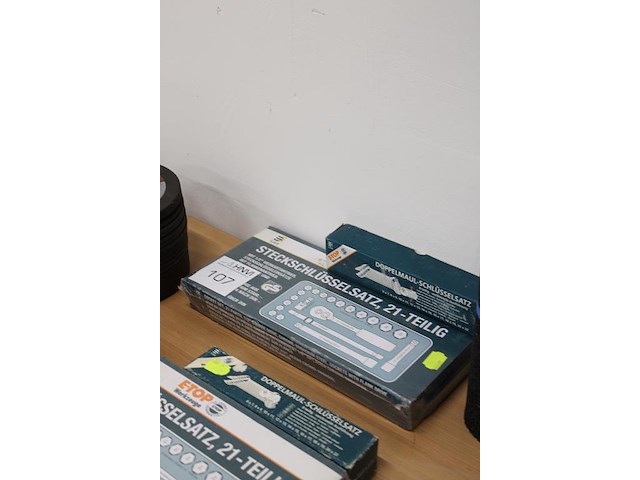 Dop- en steeksleutelset etop. - afbeelding 2 van  2