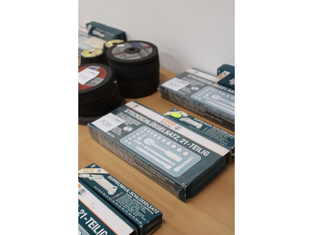 Dop- en steeksleutelset etop. - afbeelding 2 van  2