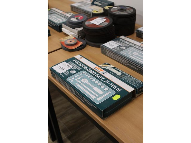 Dop- en steeksleutelset etop. - afbeelding 2 van  2