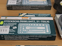 Dop- en steeksleutelset etop. - afbeelding 1 van  2