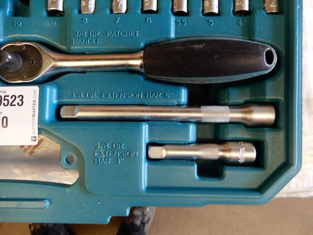 Doppen met sleutels en bitjes, makita - afbeelding 2 van  6