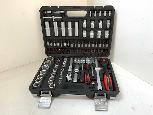 Doppenset 1/2” 1/4” (10x) - afbeelding 1 van  3