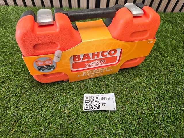 Doppenset bahco, s 160 - afbeelding 1 van  6