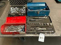 Doppenset en ring / steeksleutels - afbeelding 1 van  5