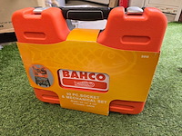 Doppenset en steeksleutelset bahco, s910, oranje