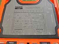 Doppenset en steeksleutelset bahco, s910, oranje - afbeelding 4 van  6