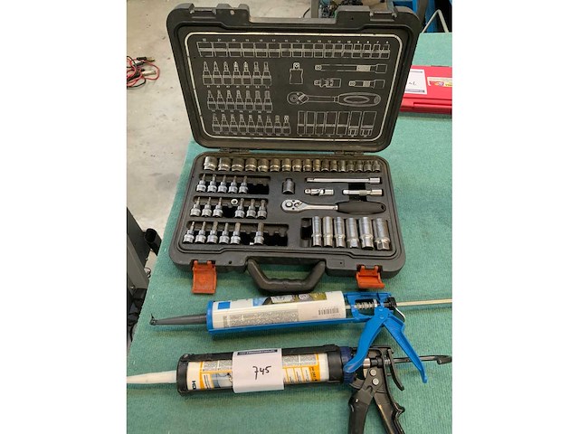 Doppenset met 2x kitspuit - afbeelding 2 van  3