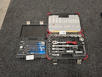 Doppenset met steek-ring ratelset o.a. gedore - afbeelding 1 van  4