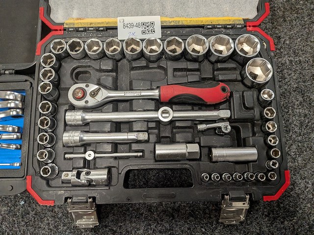 Doppenset met steek-ring ratelset o.a. gedore - afbeelding 2 van  4