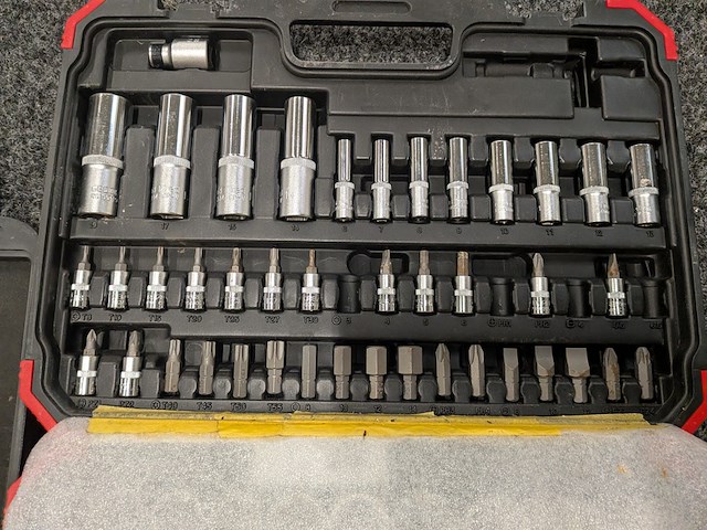 Doppenset met steek-ring ratelset o.a. gedore - afbeelding 3 van  4