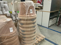 Doppio bordo bloempot (18x) - afbeelding 1 van  4