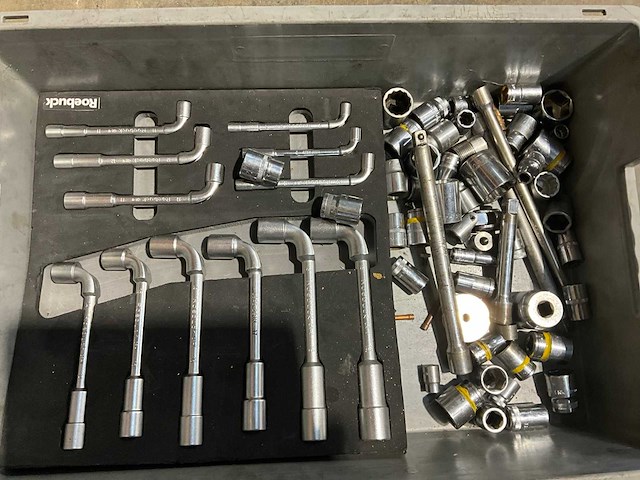 Dopsleutelgereedschap en hoeksleutels - afbeelding 1 van  2
