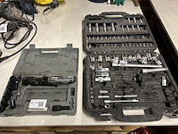 Dopsleutelset, 1x schroevendraaierset - afbeelding 1 van  7