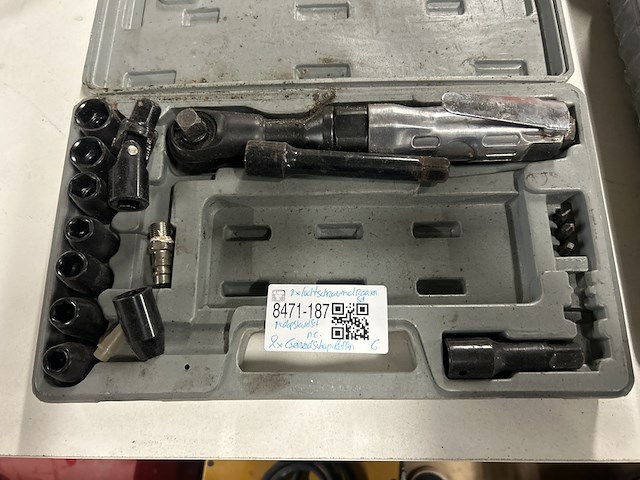 Dopsleutelset, 1x schroevendraaierset - afbeelding 3 van  7