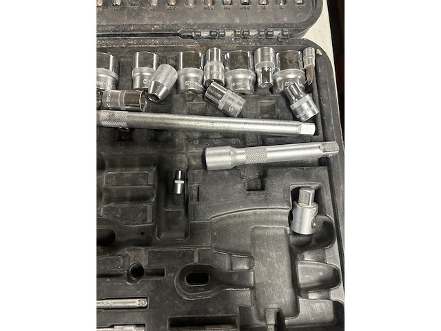 Dopsleutelset, 1x schroevendraaierset - afbeelding 6 van  7