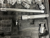 Dopsleutelset, 1x schroevendraaierset - afbeelding 6 van  7