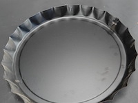 Dopvormige metalen bord ice cold beer - afbeelding 6 van  7