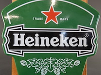 Dopvormige metalen bord ice cold beer - afbeelding 7 van  7