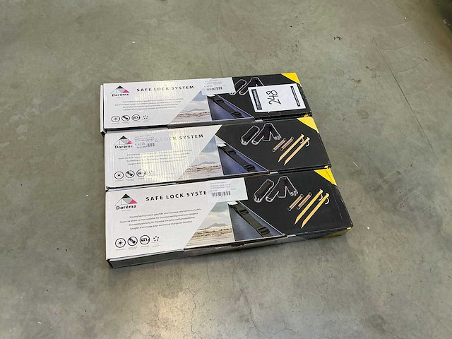 Doréma safe lock stormbandset (3x) - afbeelding 1 van  3