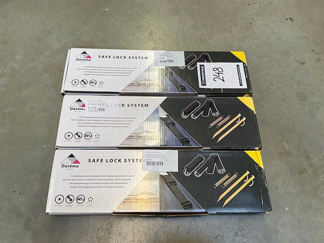Doréma safe lock stormbandset (3x) - afbeelding 2 van  3