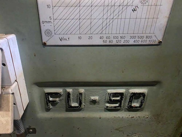 Doria - 1977 - milano fu 90 - universele freesmachine - afbeelding 9 van  17