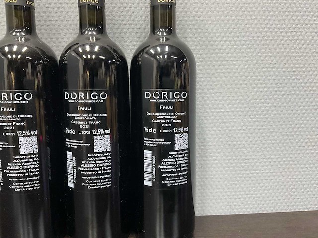 Dorigo cabernet franc c.o.f. 2021 (3x) - afbeelding 3 van  3