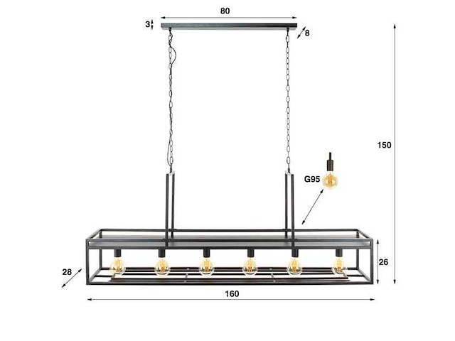Doris hanglamp - afbeelding 2 van  5