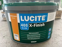 Dörken lucite - x-finish - pot verf 12l ral9016 (24x) - afbeelding 1 van  5