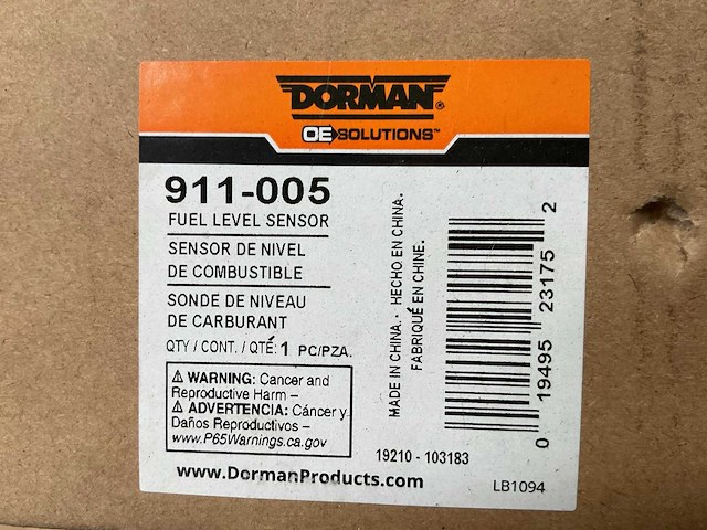 Dorman 911-005 fuel level sensor - afbeelding 2 van  3