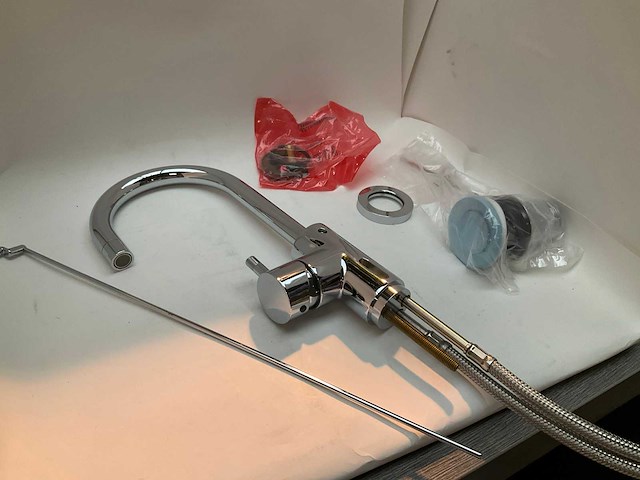 Dornbracht tara classic wastafelmengkraan met waste - afbeelding 2 van  9