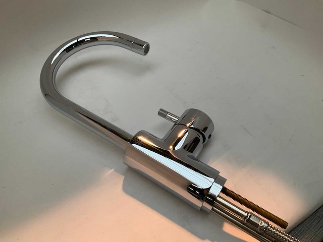 Dornbracht tara classic wastafelmengkraan met waste - afbeelding 7 van  9