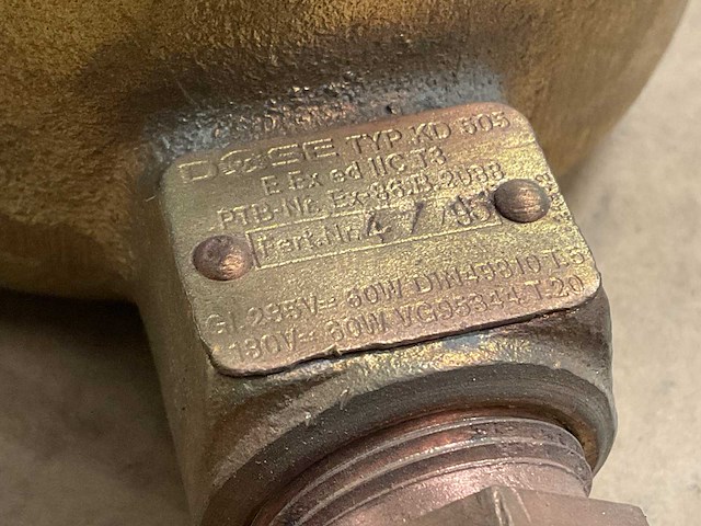 Dose kd505 vintage marine lamp - afbeelding 1 van  5