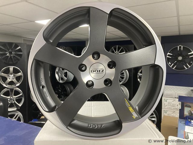 Dotz free aluminium velgenset - 5x112 7.5j et38 - afbeelding 1 van  1