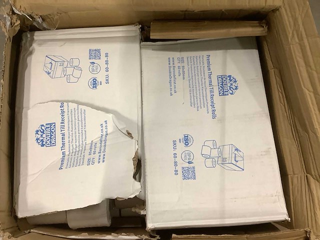 Double dragon labels (120x) - afbeelding 1 van  3