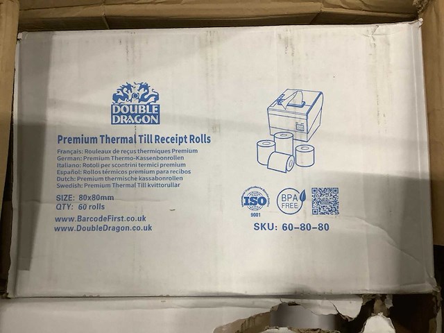 Double dragon labels (120x) - afbeelding 2 van  3