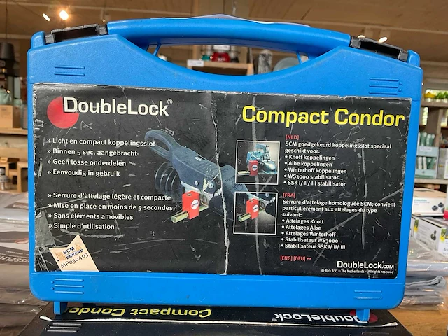 Doublelock compact condor koppelingsslot - afbeelding 2 van  3