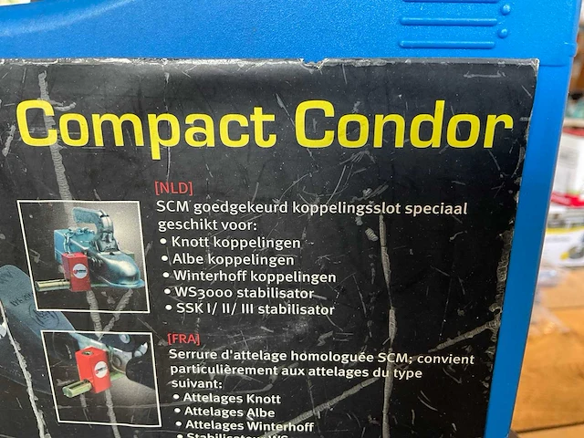 Doublelock compact condor koppelingsslot - afbeelding 3 van  3