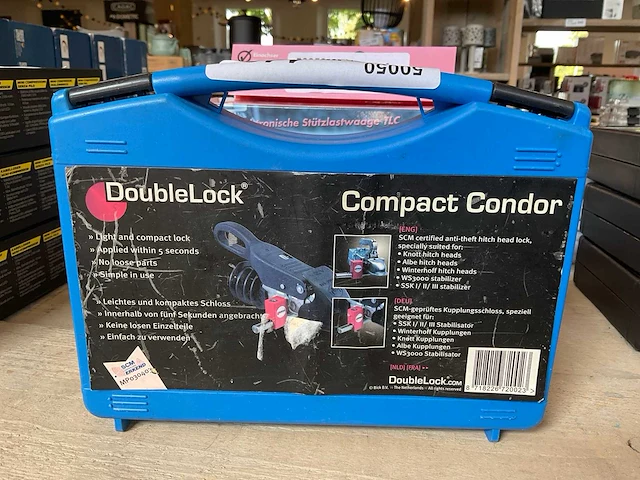 Doublelock compact condor koppelingsslot - afbeelding 1 van  3