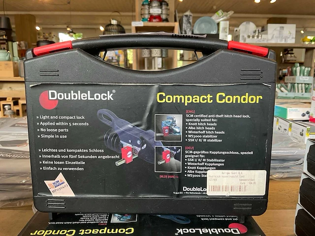 Doublelock compact condor koppelingsslot - afbeelding 1 van  2