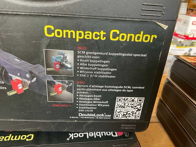Doublelock compact condor koppelingsslot - afbeelding 2 van  2